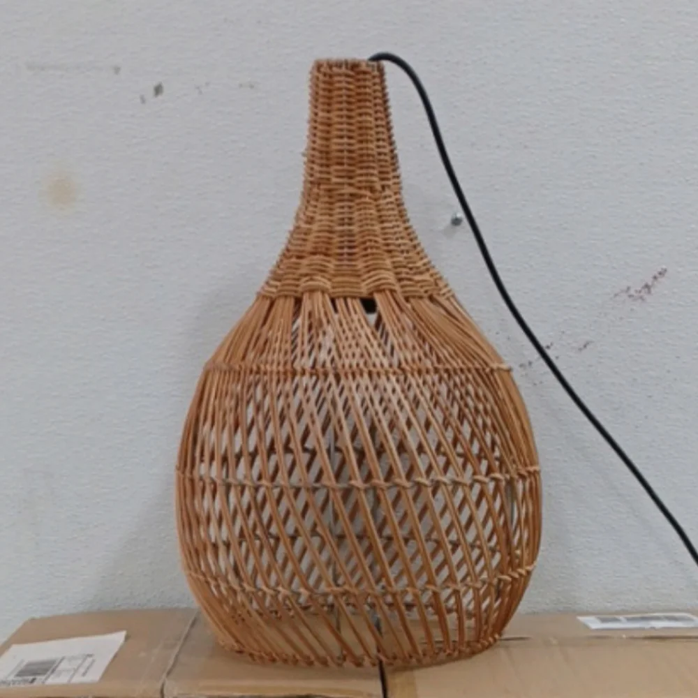 Todken Rattan Hanging Pendant Light - NEW